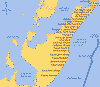 Map of San Pedro South of Town